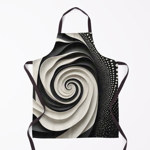Item preview, Mesmerizing Spiral Design in Black and White  designed and sold by Vicky Brago-Mitchell®.