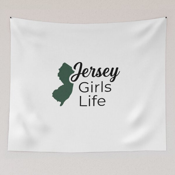 Item preview, Jersey Girls Life - Proud New Jersey State Map Outline designed and sold by JerseyGirls.
