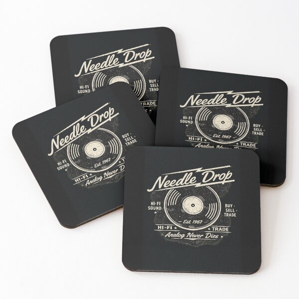 Item preview, Analog Never Dies Vinyl designed and sold by PopStaticPress.