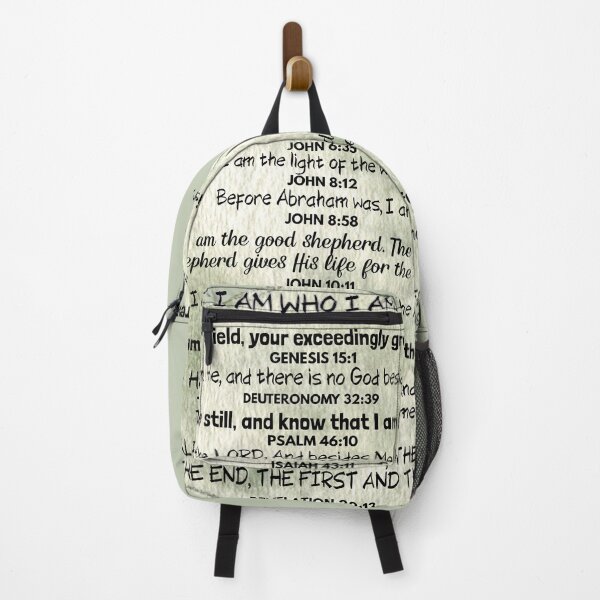 Item preview, I AM - Bible verses - Shirt Hoodie Sticker Bag Phone case designed and sold by HisDesignCo.
