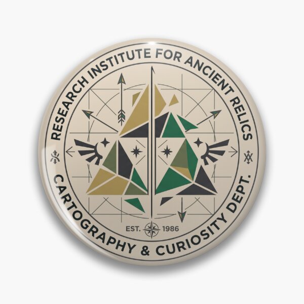 Item preview, Sacred Relic Cartography Research Institute Emblem designed and sold by YoyeShop.