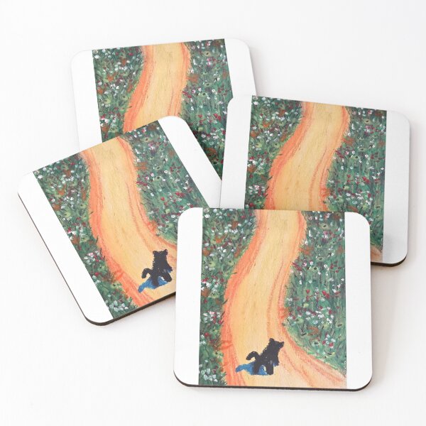 Item preview, Black cat in the path designed and sold by mbavaresco.