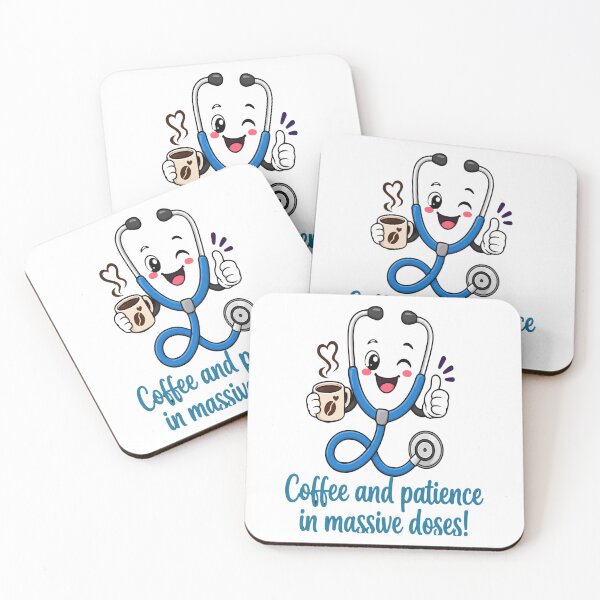 Item preview, Nurse Life, Powered by coffee & safety protocols designed and sold by amazouz1.