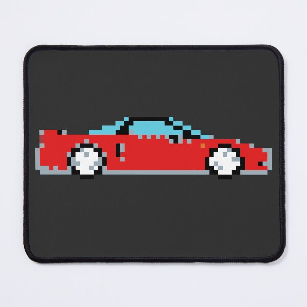 Item preview, Retro 90s JDM Red Sports Car Pixel Art designed and sold by OpenTabsDesigns.