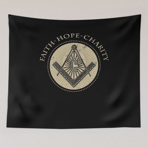 Item preview, Faith Hope & Charity Masonic T Shirt Freeman Shirt designed and sold by shoppzee.
