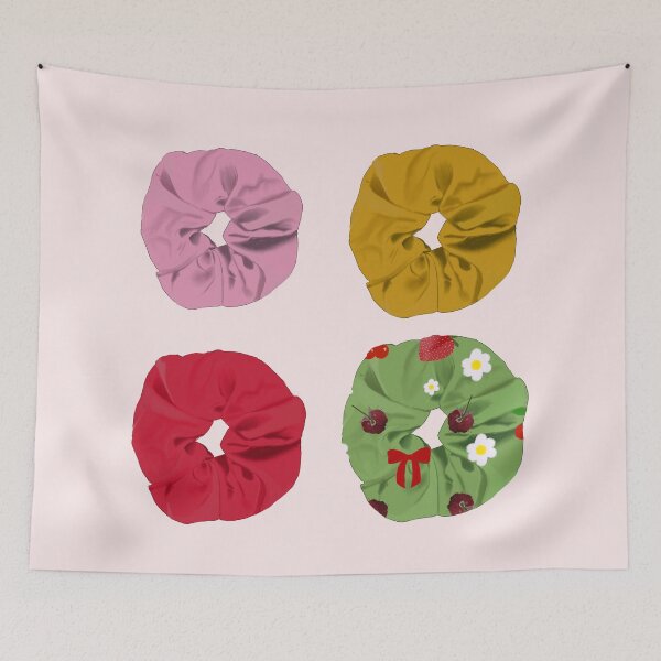 Item preview, Cute Scrunchies for hair designed and sold by Silver  Stone.