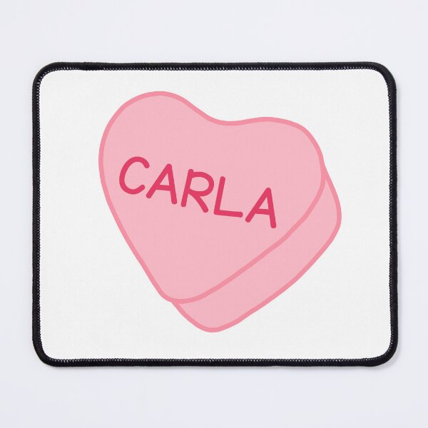 Item preview, Carla Name Pink Candy Heart Sweet Heart Cute designed and sold by SlimyFish.