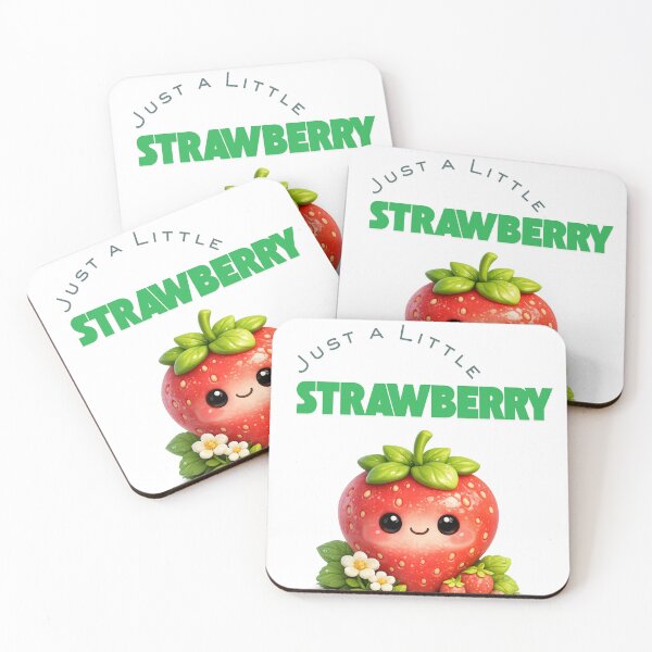 Item preview, Just a Little Strawberry | Cute Kawaii Strawberry Basket designed and sold by TeeTantra.