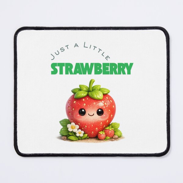 Item preview, Just a Little Strawberry | Cute Kawaii Strawberry Basket designed and sold by TeeTantra.