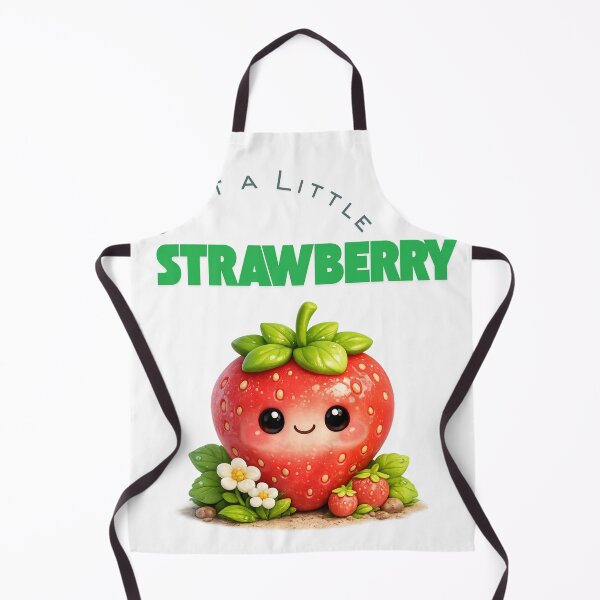 Item preview, Just a Little Strawberry | Cute Kawaii Strawberry Basket designed and sold by TeeTantra.