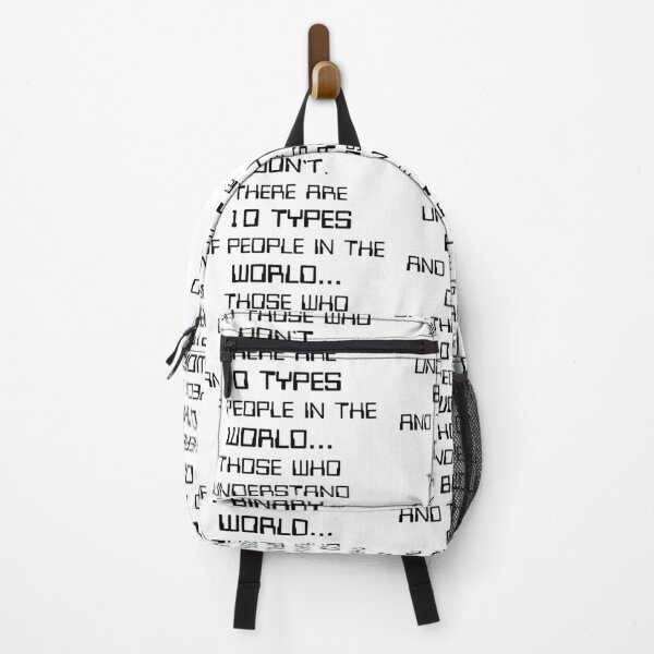Item preview, Nerdy There Are 10 Types Of People Binary Programmer Joke Computer Science Teacher Black Text designed and sold by MathWare MathClips.