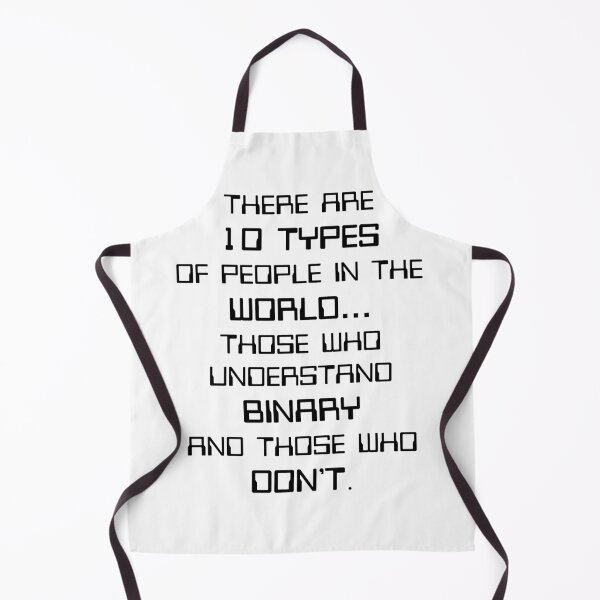 Item preview, Nerdy There Are 10 Types Of People Binary Programmer Joke Computer Science Teacher Black Text designed and sold by MathWare MathClips.