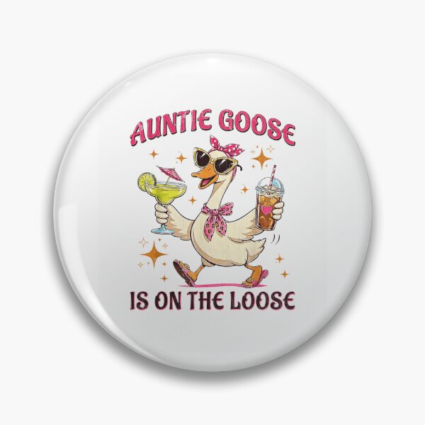 Item preview, Copy of Auntie Goose On The Loose Funny Aunt Goose designed and sold by Rahamkshop.