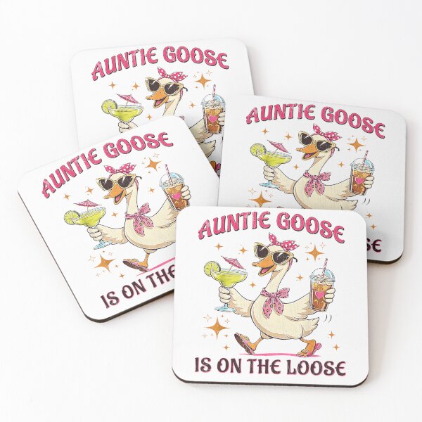 Artikelvorschau, Kopie von „Tante Gans auf freiem Fuß – Lustige Tante Gans“ entworfen und verkauft von Rahamkshop.
