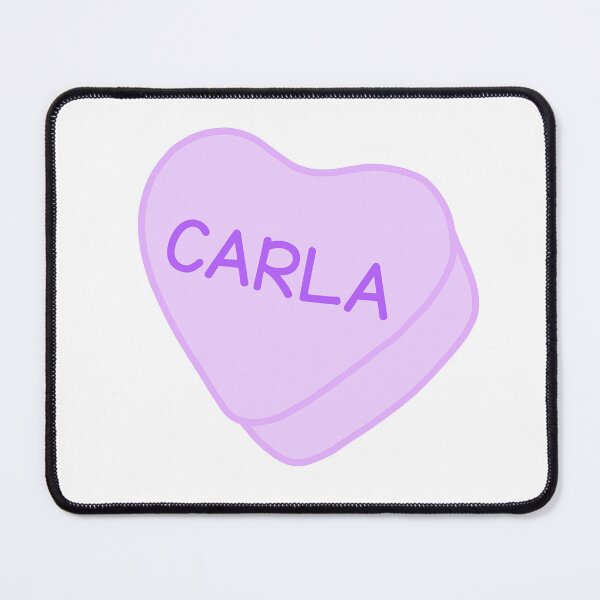 Item preview, Carla Name Purple Candy Heart Sweet Heart Cute designed and sold by SlimyFish.