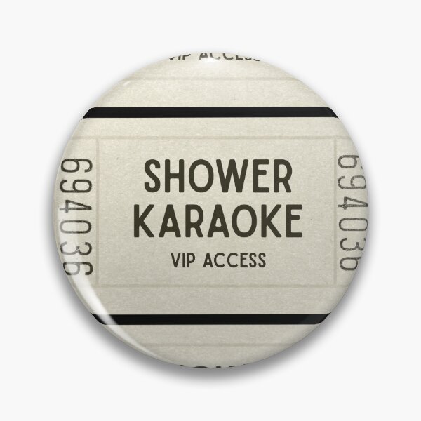 Item preview, Shower Karaoke Poster designed and sold by kayleerbishop.