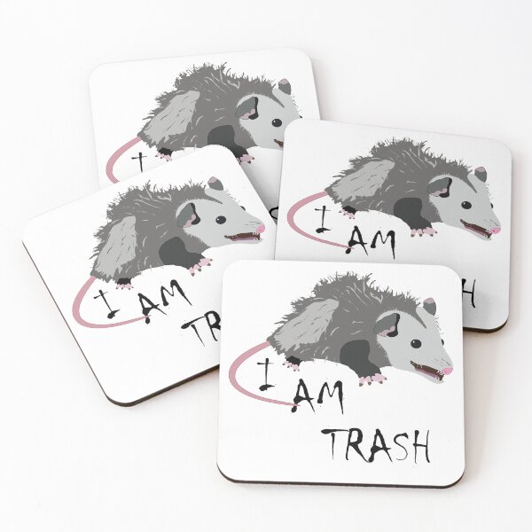 Item preview, Opossum Illustration | Funny Possum Digital Drawing designed and sold by All in Good Fun.