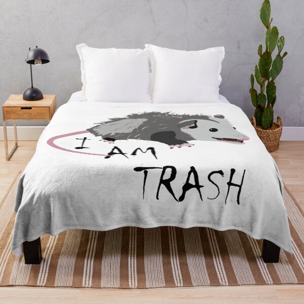 Item preview, Opossum Illustration | Funny Possum Digital Drawing designed and sold by All in Good Fun.
