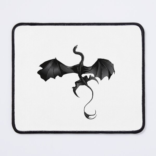Item preview, Shadow Wyvern – Black Dragon Fantasy Illustration designed and sold by Grind107.