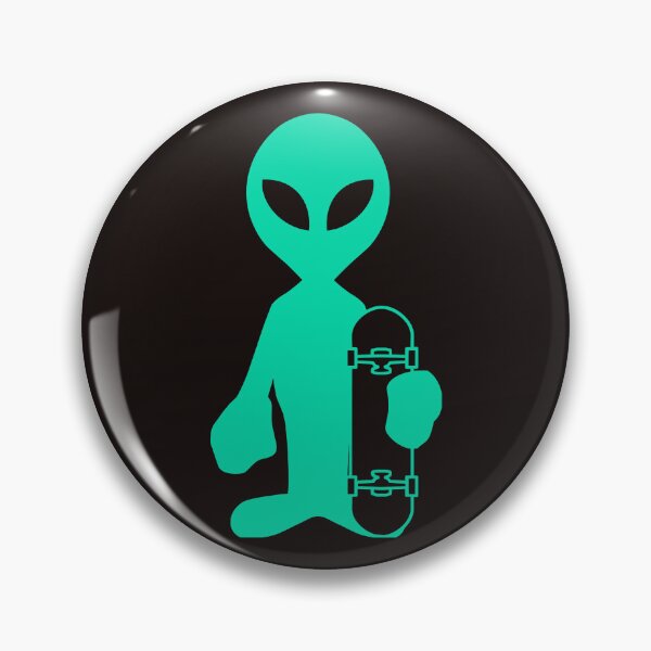 Item preview, Skateboarding Alien designed and sold by Area52FL.