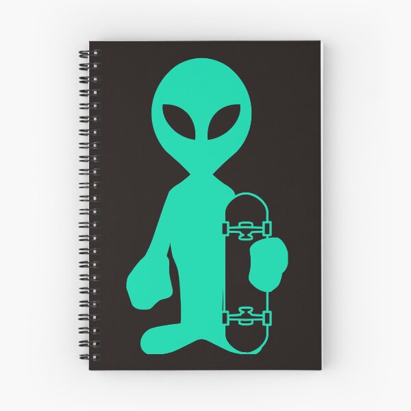 Item preview, Skateboarding Alien designed and sold by Area52FL.