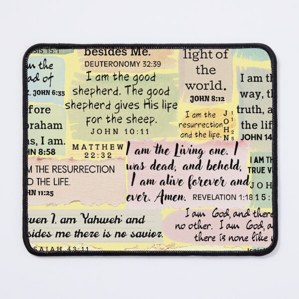 Item preview, I AM - Bible verses - Shirt Hoodie Sticker Bag designed and sold by HisDesignCo.