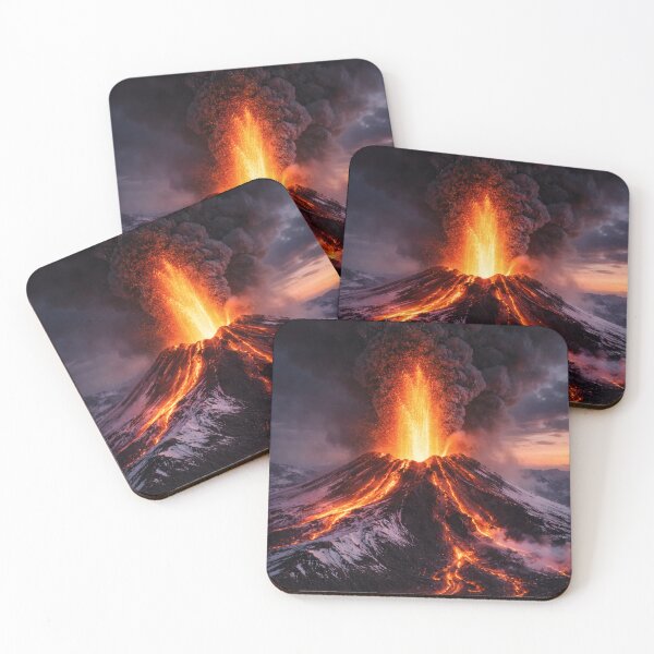 Item preview, Explosive Volcanic Eruption at Twilight designed and sold by Yomere.