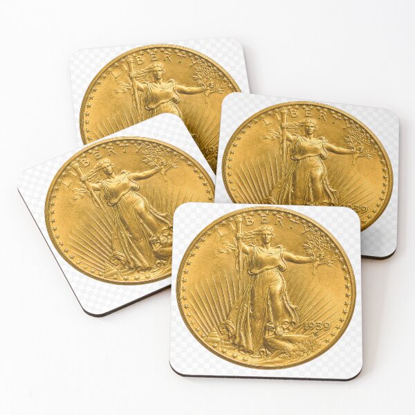 Item preview, Liberty 1939 Golden Coin USA designed and sold by Metaldetectorz.