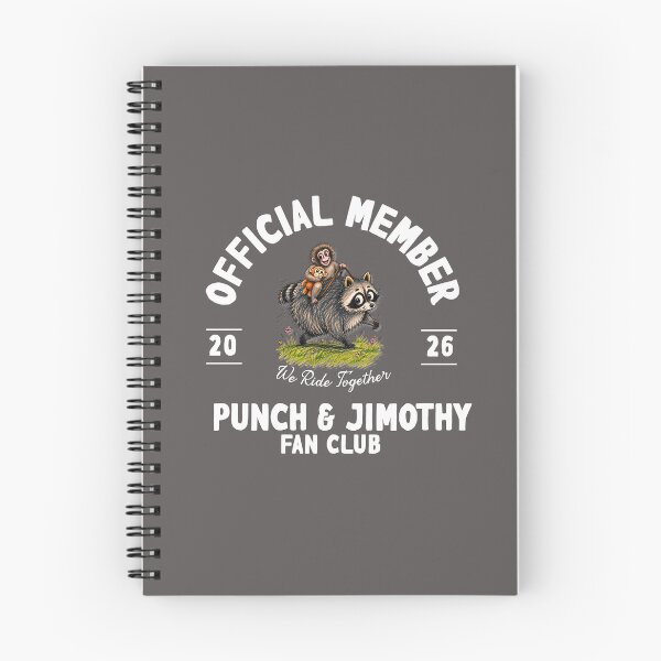 Item preview, Official Jimothy & Punch Fan Club (White Letters) designed and sold by Bratty Inner Child.