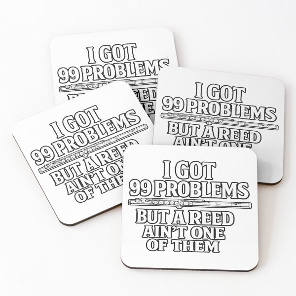 Item preview, Funny Flute Reed Problems Woodwind Musician Humor designed and sold by LiftyGifts.