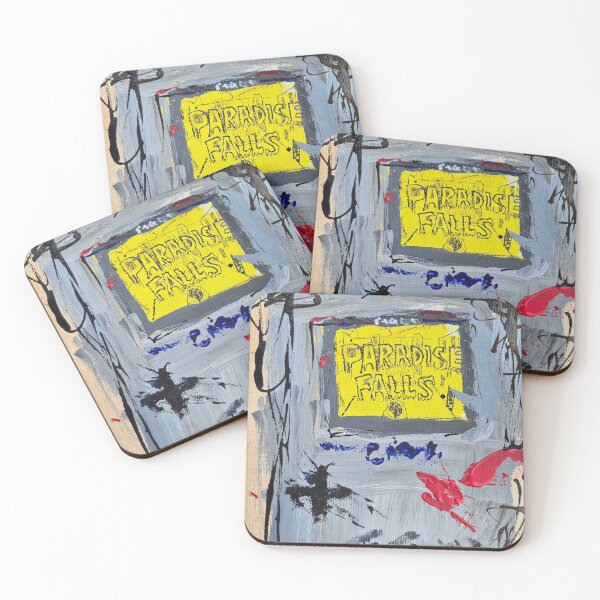 Item preview, PARADISE FALLS: GAMEBOY EDITION designed and sold by LookWoolly.