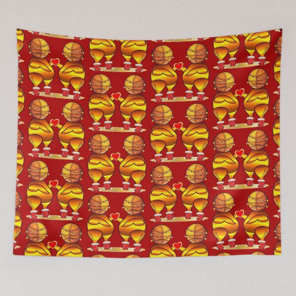 Item preview, Christmas Roast Chicken Basketball designed and sold by minimalartstory.