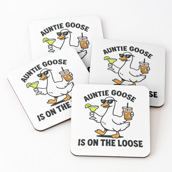 Item preview, Copy of Auntie Goose On The Loose Funny Aunt Goose designed and sold by Rahamkshop.