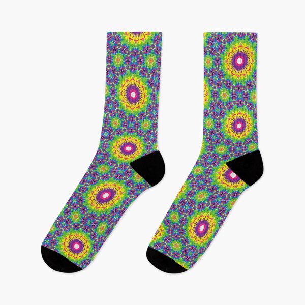 Item preview, Colorful Kaleidoscope Floral Geometric Pattern designed and sold by SweetLilith.