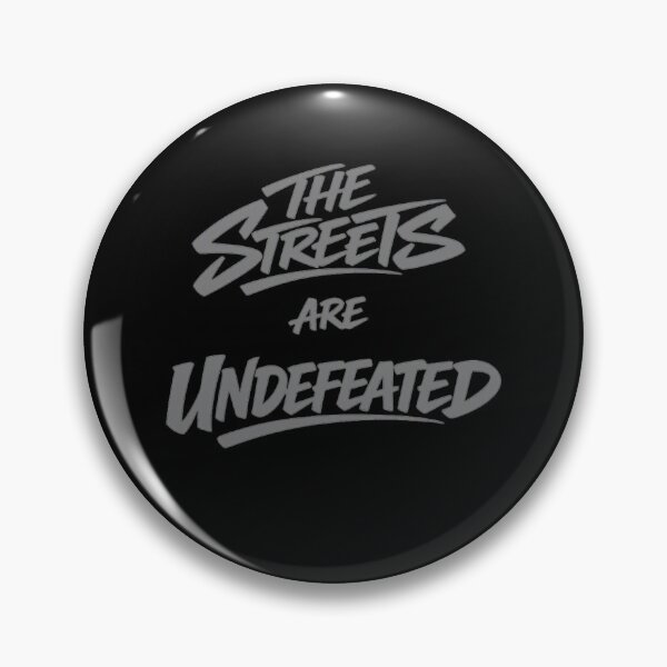 Item preview, The Streets Are Undefeated - Urban Grit Typography Art designed and sold by FrozenHeat97.