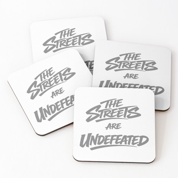 Item preview, The Streets Are Undefeated - Urban Grit Typography Art designed and sold by FrozenHeat97.