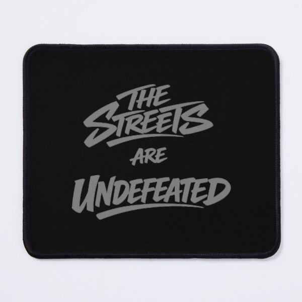 Item preview, The Streets Are Undefeated - Urban Grit Typography Art designed and sold by FrozenHeat97.