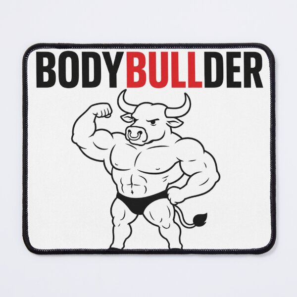 Artikelvorschau, Witziger Fitnessstudio-Wortwitz über einen Bodybuilder entworfen und verkauft von NicramR.