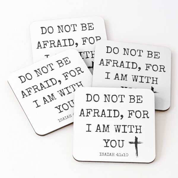 Item preview, Do Not Be Afraid- Mug Sticker Bag Shirt Hoodie designed and sold by HisDesignCo.