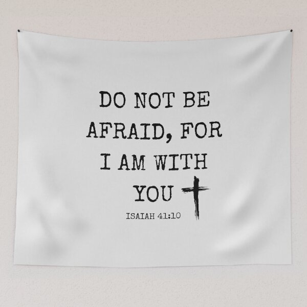 Item preview, Do Not Be Afraid- Mug Sticker Bag Shirt Hoodie designed and sold by HisDesignCo.