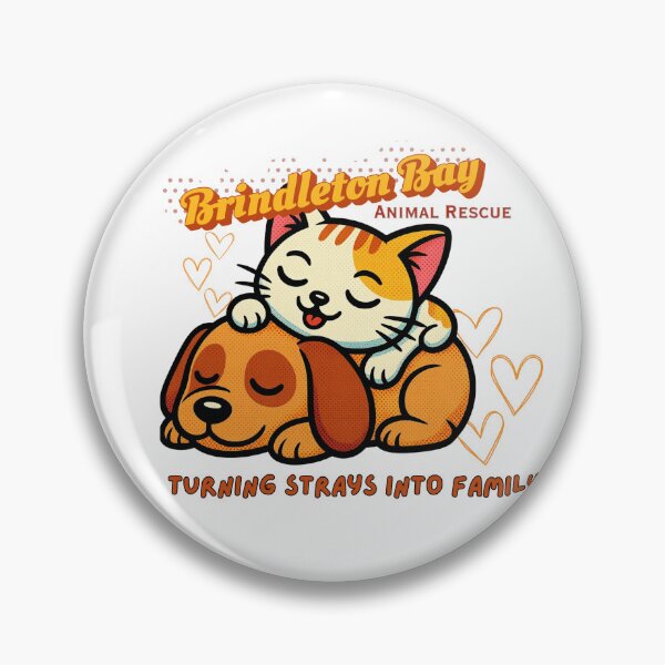 Item preview,  Brindleton Bay Animal Rescue Cute Cat & Dog designed and sold by DonnaRaine.