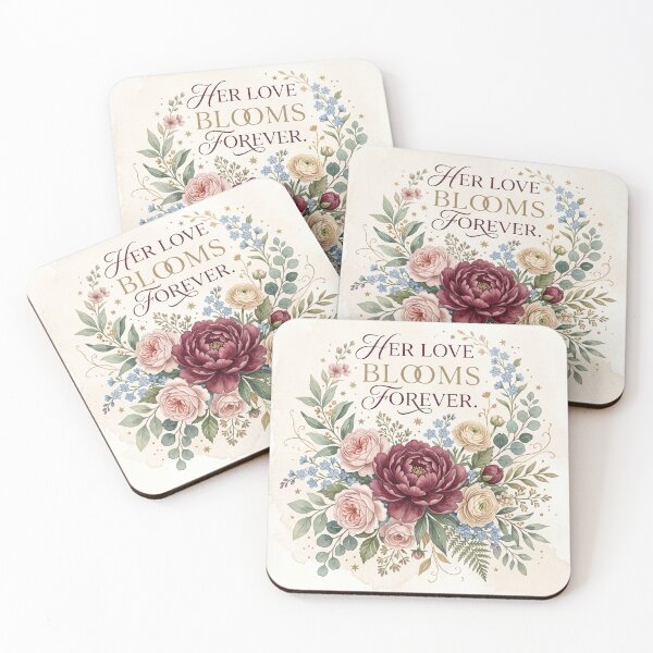 Item preview, Her Love Blooms Forever – Elegant Floral Mother’s Day Design designed and sold by DmaarGroup.