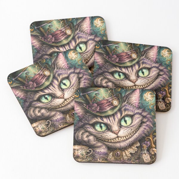 Item preview, The Cheshire Cat's Curious Grin designed and sold by Edenglow Prints & Peculiars.