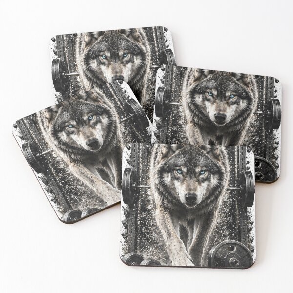 Item preview,  Gym Wear Workout tank Clothes T-shirt wolf Training designed and sold by hoTThirts.