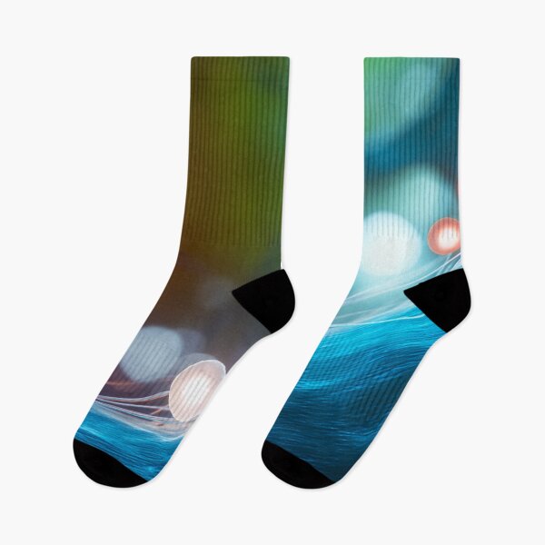 Item preview, Abstract Microscopic Medical Journey of Glowing Particles designed and sold by ThaCriações.