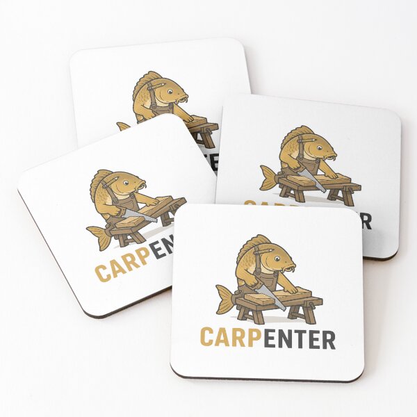 Item preview, Funny Fish Carpenter Animal Pun designed and sold by NicramR.