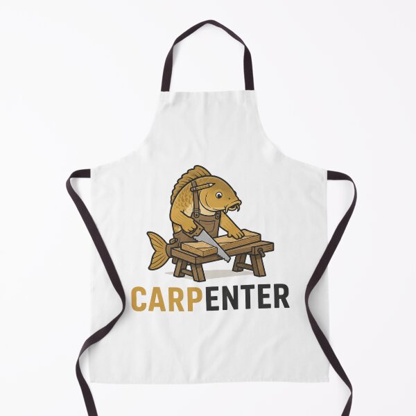 Item preview, Funny Fish Carpenter Animal Pun designed and sold by NicramR.