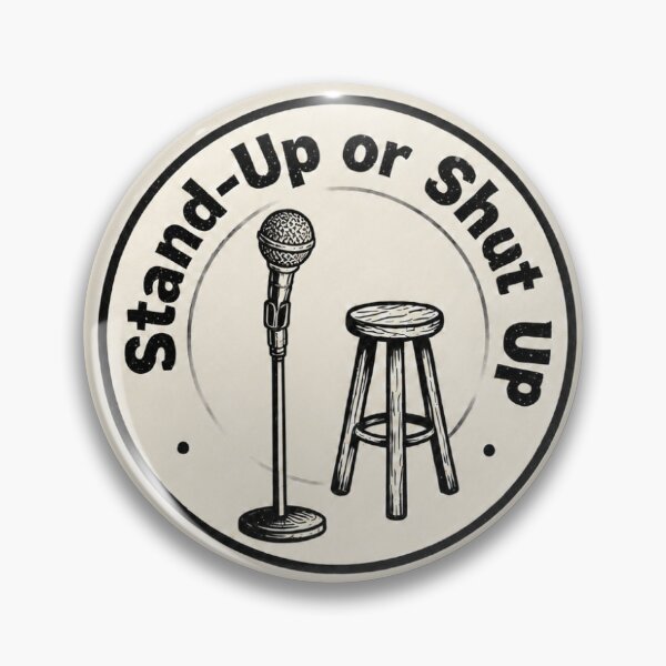 Item preview, Stand-Up or Shut Up designed and sold by Lady McG Comedy.