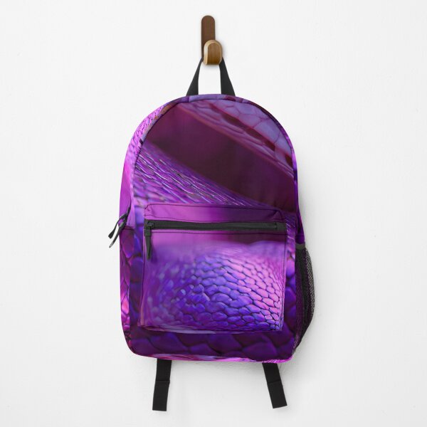 Item preview, Vibrant Neon Purple Snake Portrait in Striking Macro Detail designed and sold by ThaCriações.