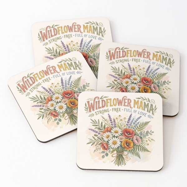 Item preview, Wildflower Mama – Boho Vintage Floral Mother’s Day Design designed and sold by DmaarGroup.